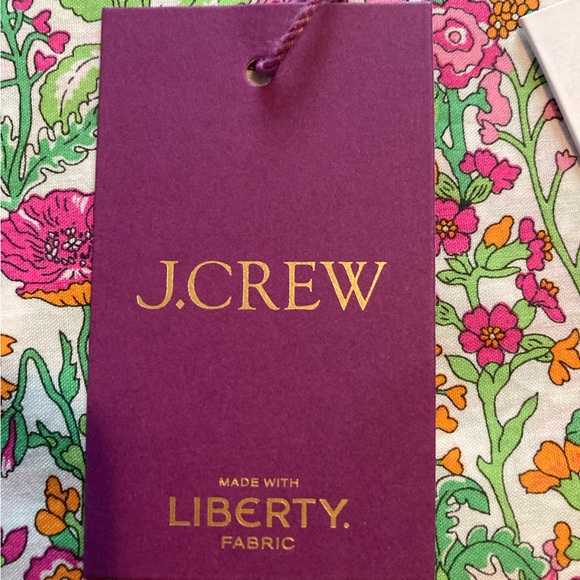 NWT J.Crew Home Table Runner Made with Liberty Fabric 12” x 108” - Picture 3 of 5